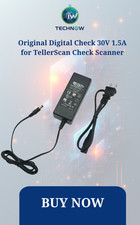 Original Digital Check 30V 1.5A for TellerScan TS215 TS230 TS240 Check Scanner picture
