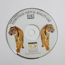 DK Eyewitness Virtual Reality Cat CD ROM Disc Only 1995 Windows Homeschool picture