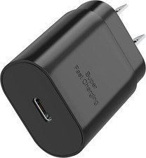 For Samsung Galaxy S10 20 21 22 USB C Fast Charger Cube 25W Type C Power Adapter picture