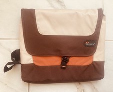 LowePro Slim Factor S Messenger Bag For Notebooks/laptops brown/orange pre owned picture