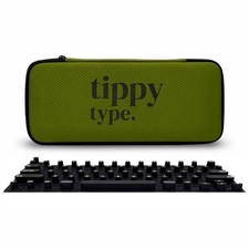 Tippy Type Keyboard Cover Compatible with Mac - Matte Black: Silicone Flexible picture