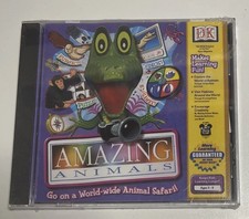 NOS Amazing Animals DK CD-ROM Interactive Learning ages 5-9 New Factory Sealed  picture