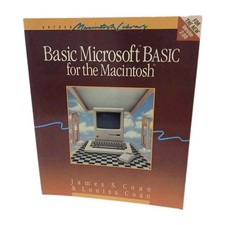 Basic Microsoft BASIC Apple Macintosh Coan 1985 Programming Book picture