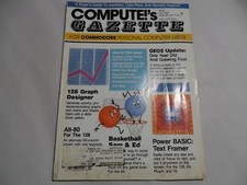 COMPUTE'S GAZETTE MAGAZINE ISSUE Vol 5  Issue 49 -July 87- COMMODORE COMPUTER picture
