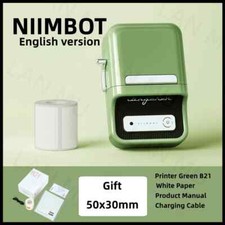 NIIMBOT B21 Mini Label Maker Thermal Printer Wireless Portable Inkless Barcode picture