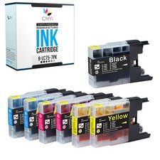 7PK Compatible CMYi LC75 Ink Cartridges fits Brother DCP-J725DW J925DW MFC-J280W picture