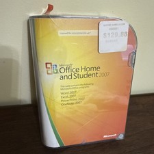 Microsoft Office Home And Student 2007 Edition - NEW SEALED  picture