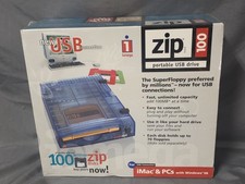 Iomega Zip 100 Portable USB Drive, MAC & PC New Factory Sealed Rare  picture