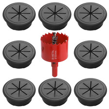 Desk Grommet 2 Inch 8Pcs Grommets Desk Hole Cover for Cables Wire Grommet Kit wi picture