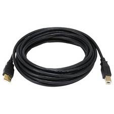 MONOPRICE 5440 Standard USB Cable,Black,15ft L 5XFW0 picture