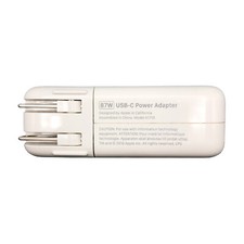 Genuine OEM Apple A1719 87W USB-C Power Adapter MacBook Charger no Cable picture