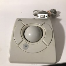 Professional Trackball Serial Mouse Vintage Track Pad Ball PC Accessories picture