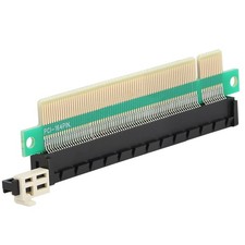 PCIE 16x to Female Riser Adapter Card, PCI-Express 164 Pin 16x Riser Card Int... picture