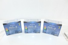 Sony DVD+R Color Collection 4.7GB / 120 mins Lot of 3 with 5 In Each / 15 DVD+R picture