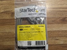 Startech 10 Ft Straight Through Serial Cable DB9 MXT10010 picture