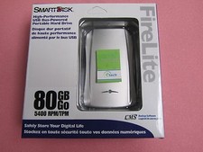 USBFLB80CA– SmartDisk FireLite 80GB USB External+ CMS BounceBack Backup Software picture