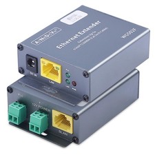 Ethernet Range Extender Repeater Kit, Ethernet LAN Range Extension Distance 6... picture