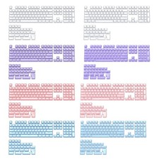 Mechanical Keyboards Crystal Jelly Keycaps 113Key PC OEM Profile Keycaps picture
