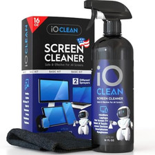 Screen Cleaner Spray (16oz) – Best Large Kit for LCD LED Matte TVs, Smartphones picture