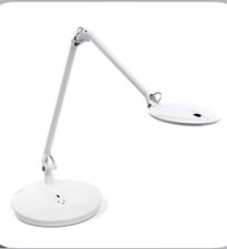 Humanscale Disc Task Light W/tech Charging base- White open-box, New picture