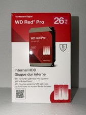 Western Digital Red Pro 26TB Internal Hard Drive HDD WD260KFGX-SPCNGN0 - SEALED picture
