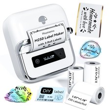 M250 3 Inch Label Maker Machine with 3 Roll Labels picture