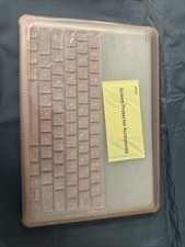MOSISO Bumper Hard Case Cover for MacBook Air 13.6 Inch M2 M3 Pink New picture