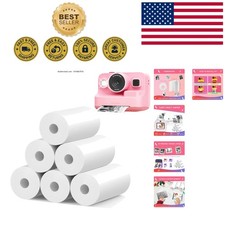 Instant Camera Refill Paper - 6 Rolls for Artistic Kids - BPS/BPA-Free picture