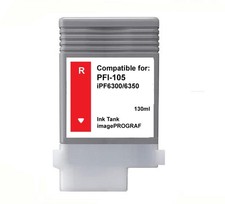 PFI-105 Red Ink Tank Cartridge For Canon IPF IPF 6300 IPF6350  Printer PFI105R picture