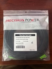 75ft Single Mode Fiber Optic Patch Cable SC/APC to SC/APC 9/125 OFNR Indoor/Outd picture