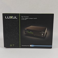 Luxul 5 Port Gigabit Compact Switch 5-Port PoE Switch SW-100-05PD picture