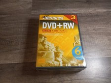 Memorex DVD+RW DVD 120 Rewritable Blank Disc 3 Pack 4.7GB New Sealed picture