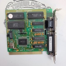 Twinhead Magic Combo CT-6190S ISA 8-Bit Controller Card Serial Parallel Port Vtg picture