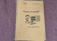 1980s Hands On BASIC For The IBM PCjr Self Tutor Vintage 80s PC Junior | Read picture
