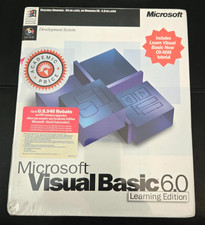 Microsoft Visual Basic 6.0 Learning Edition - New Sealed Box picture
