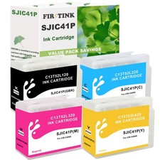 SJIC41P Ink Cartridges Compatible With ColorWorks CW-C4000C Printer picture