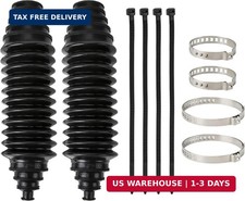 Steering Rack Boot Kit, Universal Steering Rack and Pinion Tie Rod Boots, Dustpr picture