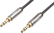 Amazon Basics 3.5mm Stereo Audio Auxiliary Cable Car Speaker 8ft Black (4) picture