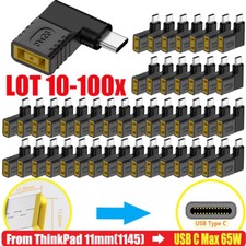 Lot USB C Type C To PD Power Charger Adapter Square Converter  For Lenovo Laptop picture