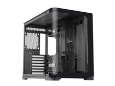 SAMA Mid-Tower PC Case, Curved Tempered Glass, USB Type-C, ATX/MATX/ITX Back-Con picture