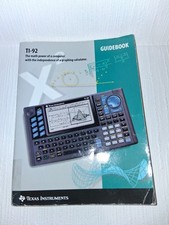 VTG 90s TEXAS INSTRUMENTS GUIDEBOOK For TI-92 Graphing Calculator Paperback picture