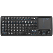 K06 Mini Bluetooth Keyboard,Backlit 2.4GHz Wireless Keyboard with IR Learning... picture