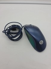 LogiTech M-BD53 MouseMan Wheel 830417-0000 Mouse Blue Metallic Green LED D333 picture