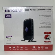 Netgear N600 Wireless Dual Band High Performance Router Factory Sealed picture