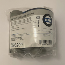 Fargo 086200 YMCKO DTC Color Ribbon for DTC550/ DTC550-LC ID Printer 500 Images picture
