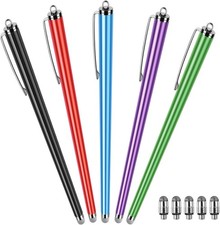 Long Stylus (5 Pack) Capacitive Pen for Touchscreen, Universal Stylus for Ipad I picture