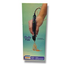 3Doodler Flow 3D Printing Pen Set 8 Colors Filament Stencil NEW SEALED picture