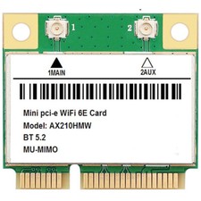 AX210HMW Half Mini PCIe Network Card 3000Mbps WiFi 611ax Bluetooth Wireless LAN picture