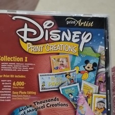 Disney Print Creations Collection I Desktop Publishing Software CD for Windows picture