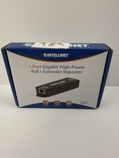 Intellinet 560962 1-Port Gigabit Power Over Ethernet (PoE+) Extender Repeater picture